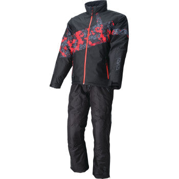 Arctiva Men's Pivot 7 Snow Jacket Camo Black/Red