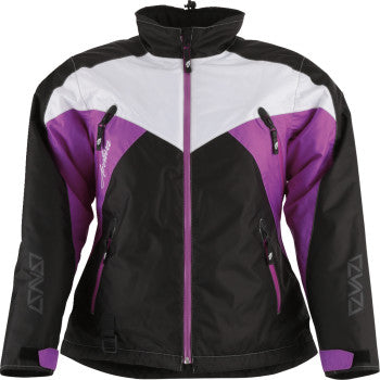 Arctiva Women's Pivot 6 Snowmobile Jacket Purple/White