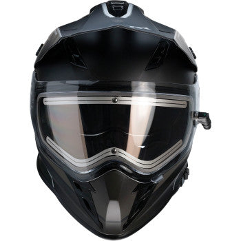 Z1R Range Dual Sport Snow Helmet Bladestorm Black/White Electric Shield