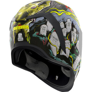 Icon Airform Fulll Face Helmet Dead Serious Black