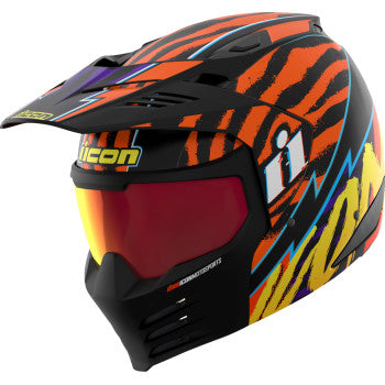 ICON Elsinore Helmet - Rad Dawn - Orange