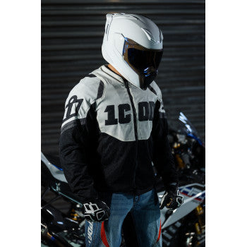 Icon Ultraflite Full Face Helmet Gloss White