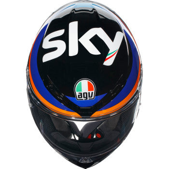 AGV K6 S Full Face Helmet Marini Sky Racing Team 2021