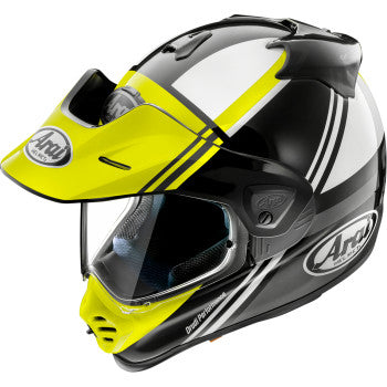 Arai XD5 Dual Sport Helmet Cosmic Fluorescent Yellow