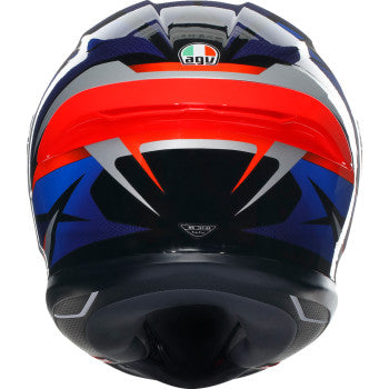 AGV K6 S Full Face Helmet Slashcut  Black/Blue/Red