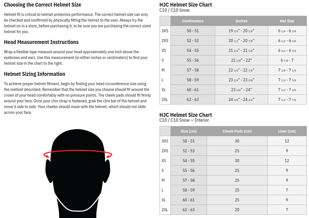 HJC C10 Full Face Helmet Hiper MC1