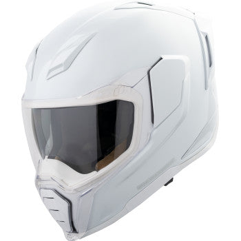 Icon Ultraflite Full Face Helmet Gloss White