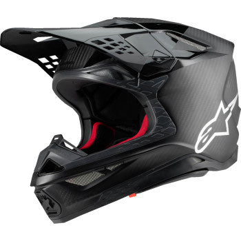 Alpinestars Supertech M10 Off Road Helmet Fame MIPS Black Carbon