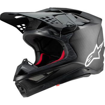 alpine road bike helmet Alpinestars Supertech S-M10 Fame Helmet XL Black Carbon