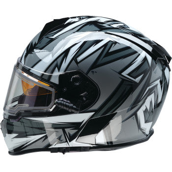 Z1R Warrant Snow Helmet Electric Shield Neuron Gray/White