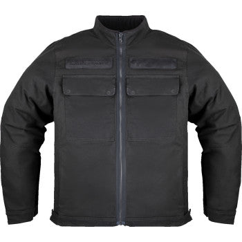 Icon Mototanker Jacket Black