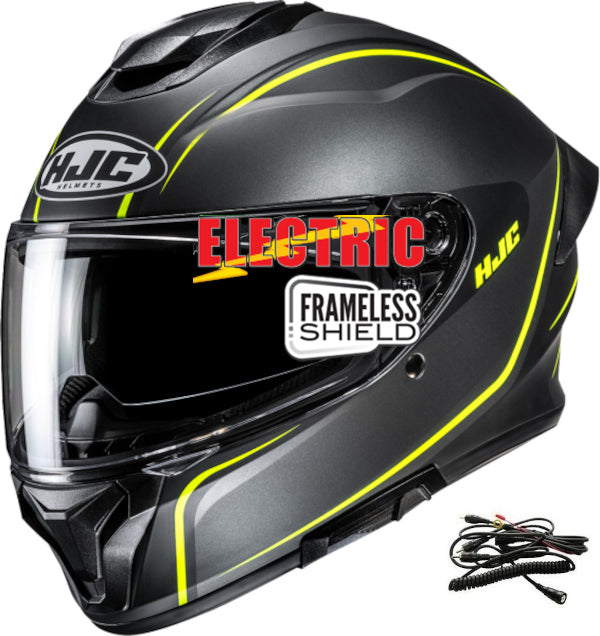 HJC C71 Full Face Snow Helmet Quez MC3HSF Electric Shield