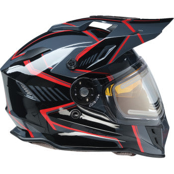 Z1R Range Electric Snow Helmet Rotor Black/Red