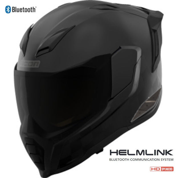 Icon Ultraflite Full Face Bluetooth Helmet Rizz Rizz MIPS Matte