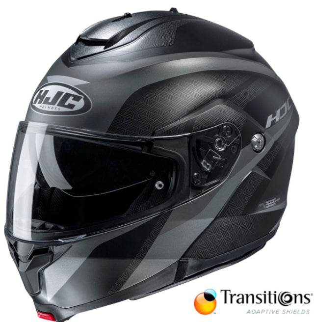 HJC C91 Helmet Taly Graphic MC5 Grey Photochromic Shield
