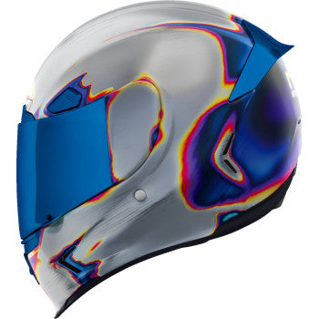 Icon Airfame Pro Full Face Helmet Re-Entry Silver