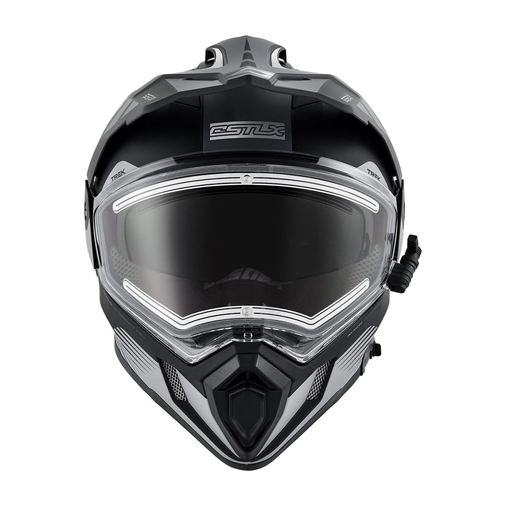 Castle X CX200 Snow Helmet Trek Matte Black/Charcoal Electric Shield