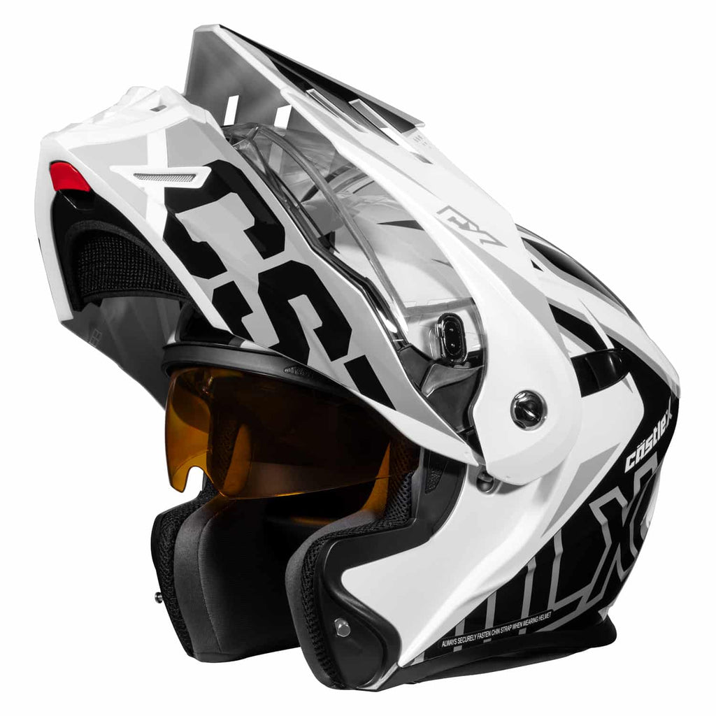 Castle X CX950 V2 Modular Snow Helmet Jag White/Black/Silver