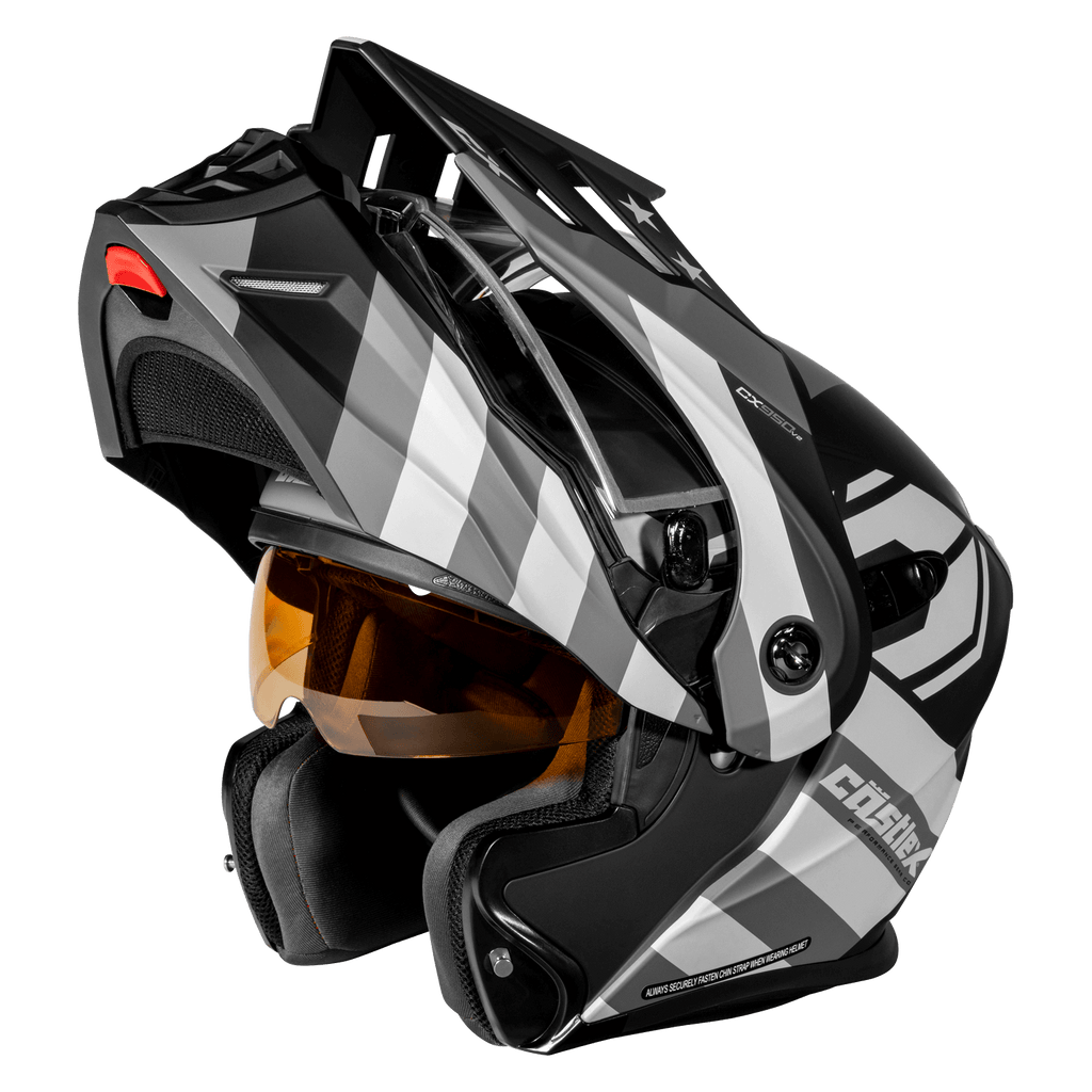 Castle X CX950 V2 Electric Snow Helmet General Matte Black Silver
