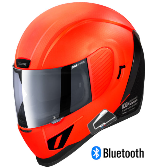 Icon Airform Bluetooth Helmet Counterstrike MIPS Red