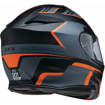 Z1R Solaris 2.0 Modular Bluetooth Helmet Slater Orange