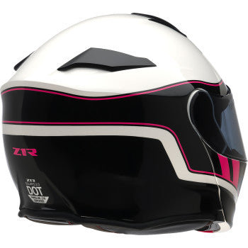 Z1R Solaris 2.0 Modular Helmet Opus Black/White/Pink