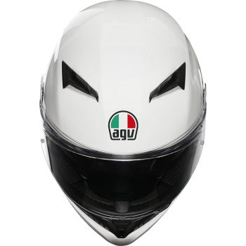 agv corsa mono white AGV K3 Mono Helmet Small White