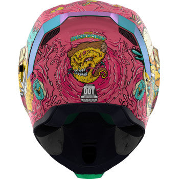 Icon Airflite Full Face Helmet Snack Attack MIPS Pink