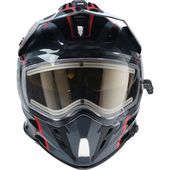 Z1R Range Electric Snow Helmet Rotor Black/Red