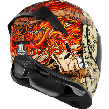 Icon Airframe Pro Full Face Helmet Top Shelf Red
