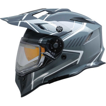 Z1R Range Electric Snow Helmet Rotor Black/Gray/White