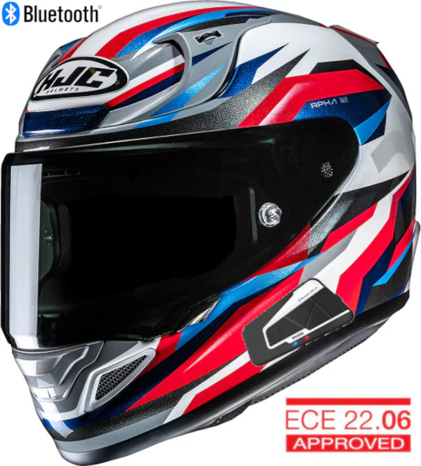 HJC RPHA 12N Bluetooth Helmet Dravix MC21