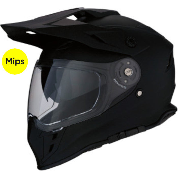 Z1R Range Dual Sport Snow Helmet Dual Lens Shield MIPS Flat Black