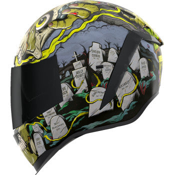 Icon Airform Fulll Face Helmet Dead Serious Black