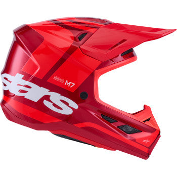 Alpinestars S-M7 Off Road Helmet Core Gloss Red