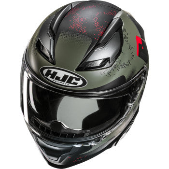 HJC F71 Bluetooth Helmet Faco MC1SF 11b Installed
