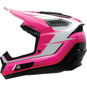 Z1R Dirt Maxx Vortex Off Road Helmet Pink/White