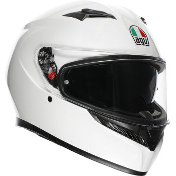 AGV K3 Full Face Helmet Mono White