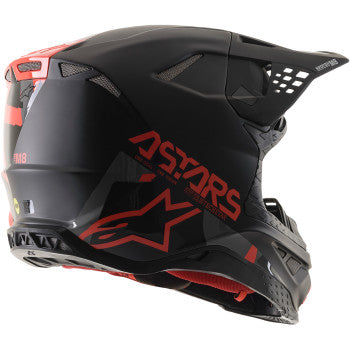 Alpinestars Supertech M8 Echo Helmet Black/Red/Gloss