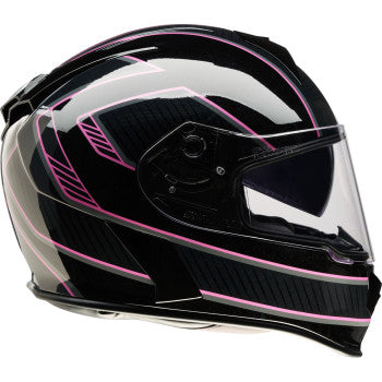 Z1R Warrant Full Face Snow Helmet Amplify Black/Pink Electric Shield