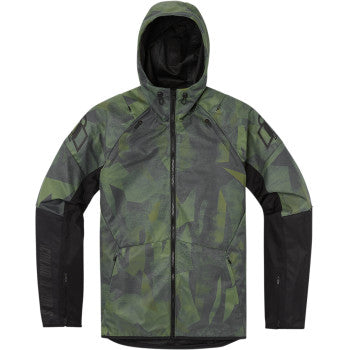 icon airflite battlescar 2 helmet green Icon Airform Battlescar Jacket Green – HelmetCountry.com