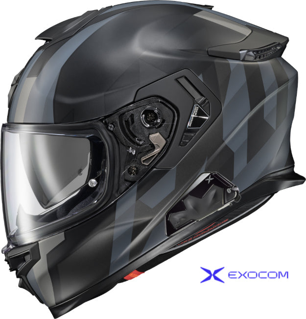 Scorpion EXO-Eclipse Bluetooth Helmet Pivot Phantom EXO-Com