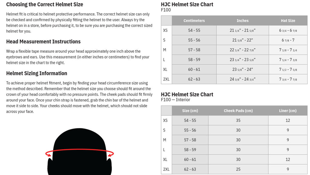 HJC F100 Modular Bluetooth Helmet Reff MC1