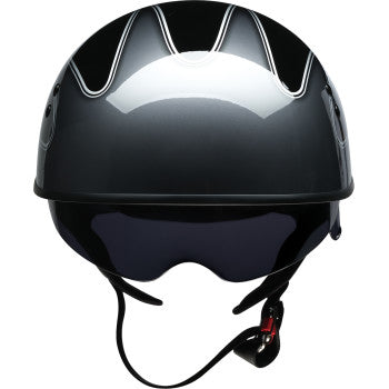 Z1R Vagrant Half Shell Helmet Slash Gray