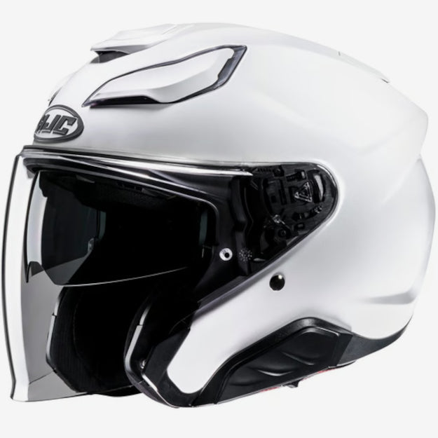 HJC F31 Open Face Helmet Gloss White