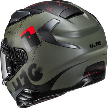 HJC F71 Bluetooth Helmet Faco MC1SF 11b Installed
