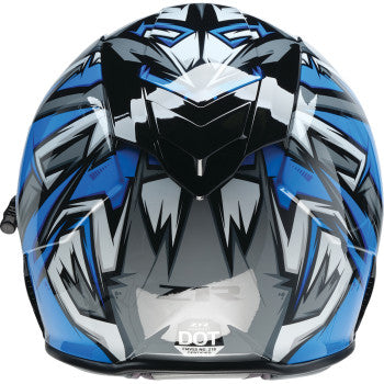 Z1R Warrant Snow Helmet Electric Shield Neuron Blue/White