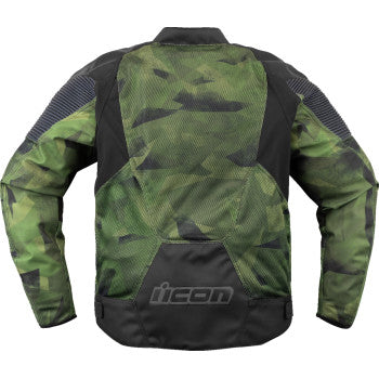 Icon Overlord 3 Mesh Camo CE Jacket  Green