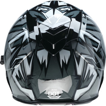 Z1R Warrant Snow Helmet Electric Shield Neuron Gray/White