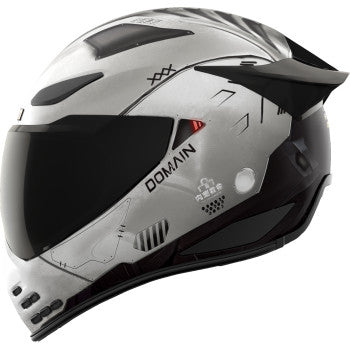 Icon Domain Full Face Helmet Future Proof Gray